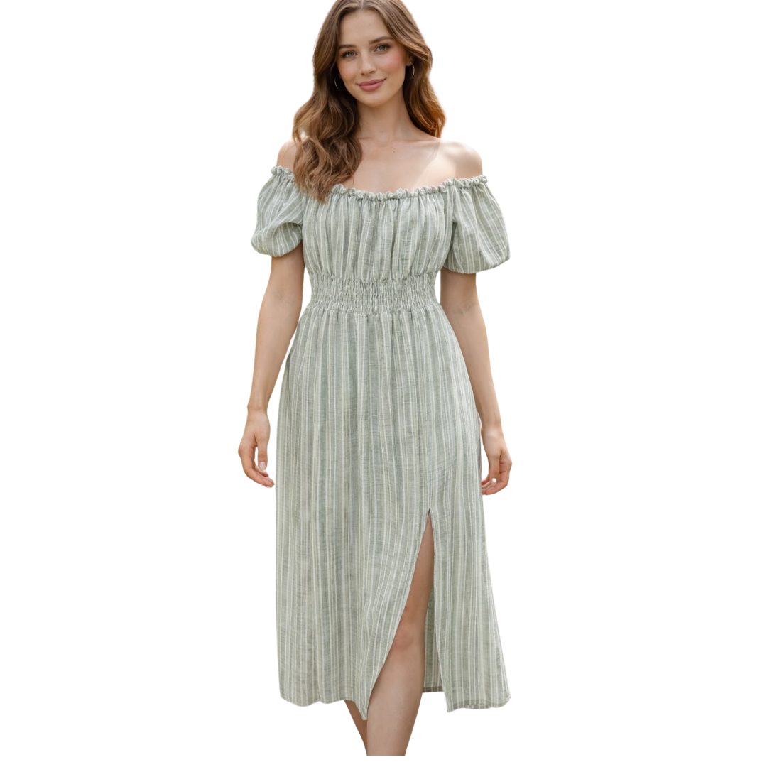 Sunny Days Striped Dress