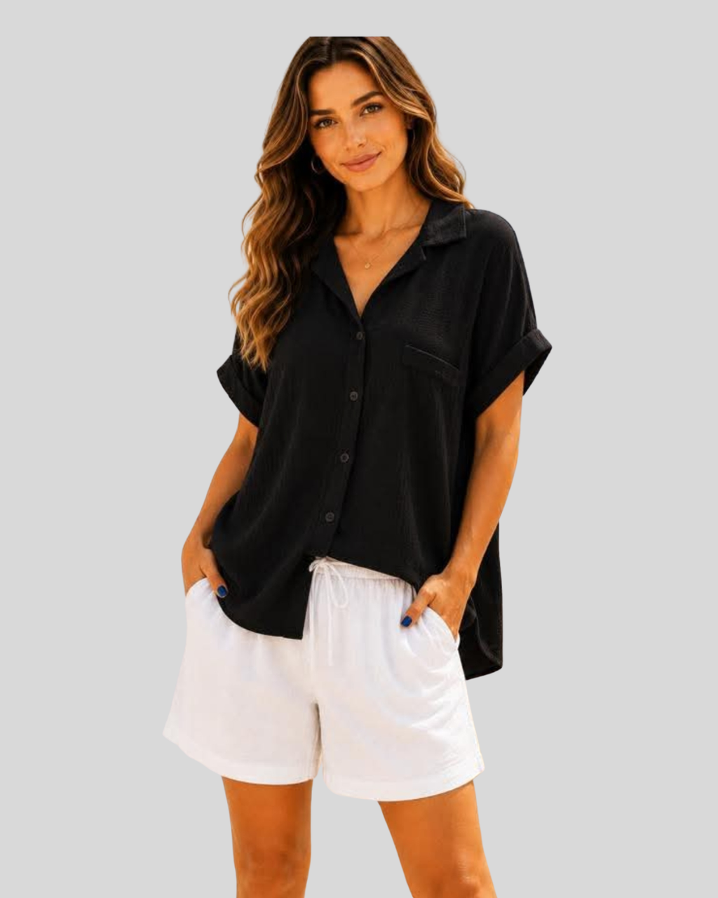 Fresh over size shirt