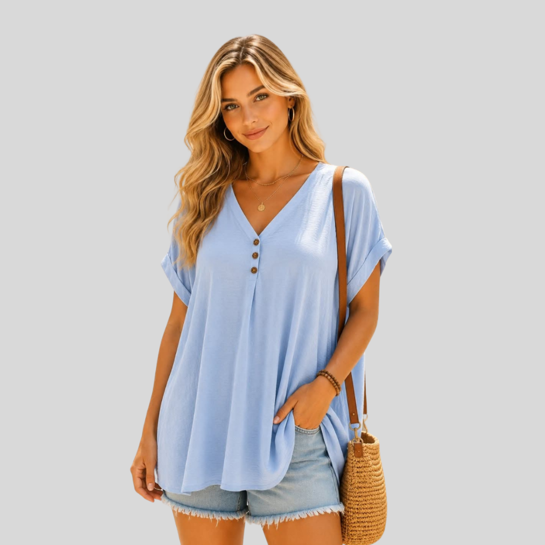 Relaxed fit summer top