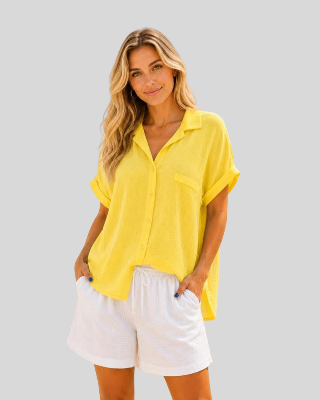 Fresh over size shirt