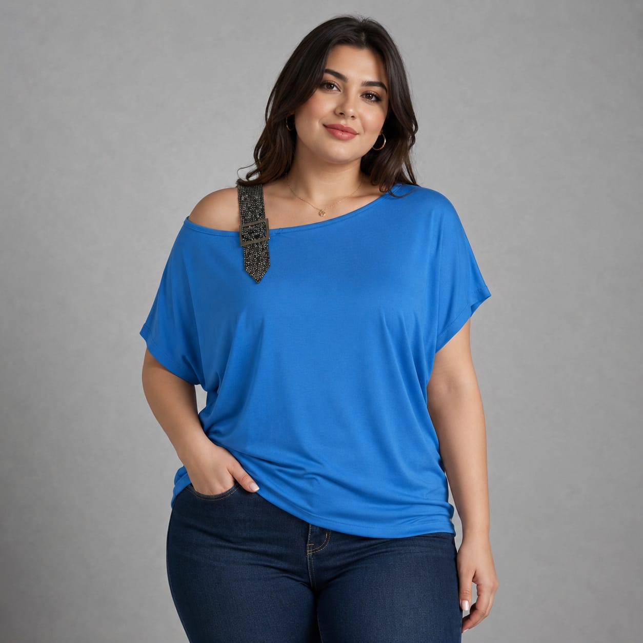 Cotton soft blouse