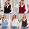 2 Piece polo style Knit Vest & Shirt Set