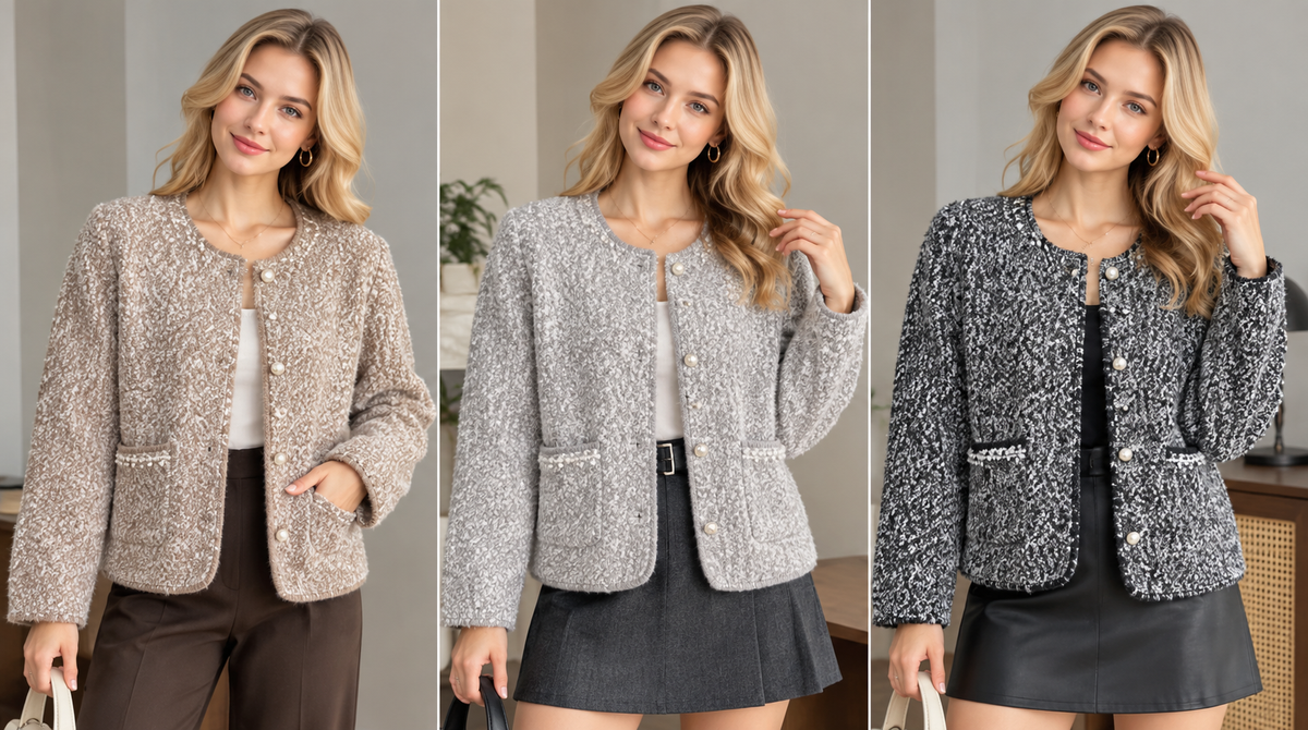 Premium Thick Knit Jacket