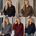 Half-Zip Knit Sweater