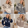 Snowflake Knit Cardigan