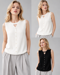 Sleeveless tank top