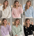 Floral Detail Knit Cardigan