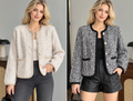 Premium Bouclé Knit Jacket